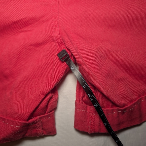 Pink Cotton Overalls With Embroidery - Picture 3 of 6